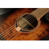 Dreadnought Cutaway Acoustic-Electric Black & Brown