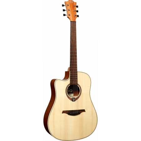 Dreadnought Left-Handed Cutaway Acoustic-Electric Natural