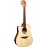 Dreadnought Left-Handed Cutaway Acoustic-Electric Natural