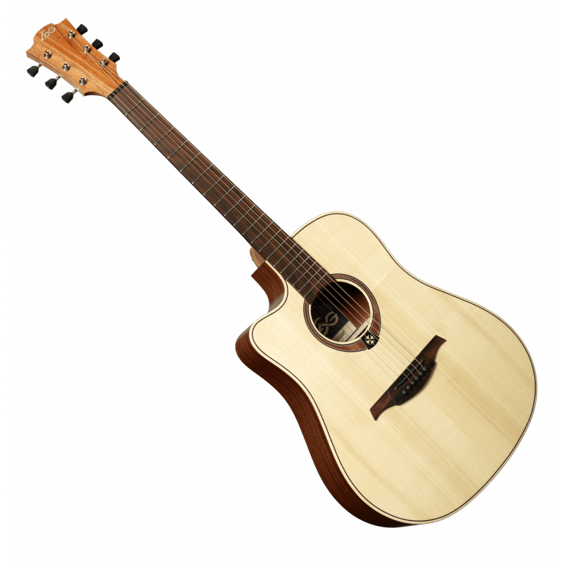 Dreadnought Gaucher Pan Coupé Électro Natural 