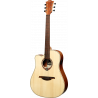 Dreadnought Left-Handed Cutaway Acoustic-Electric Natural