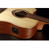 Dreadnought Left-Handed Cutaway Acoustic-Electric Natural