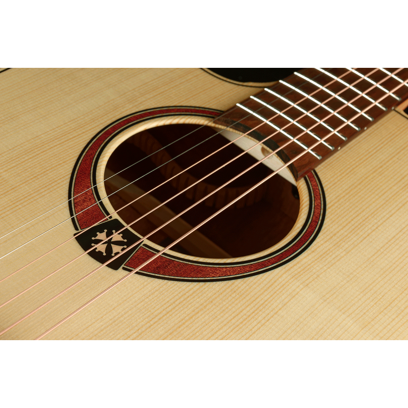 Dreadnought Left-Handed Cutaway Acoustic-Electric Natural