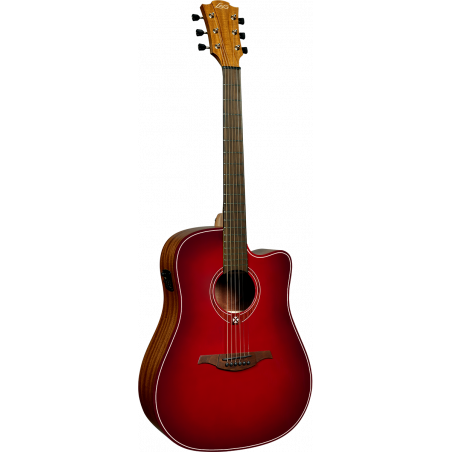 Dreadnought Cutaway Acoustic-Electric Red Burst