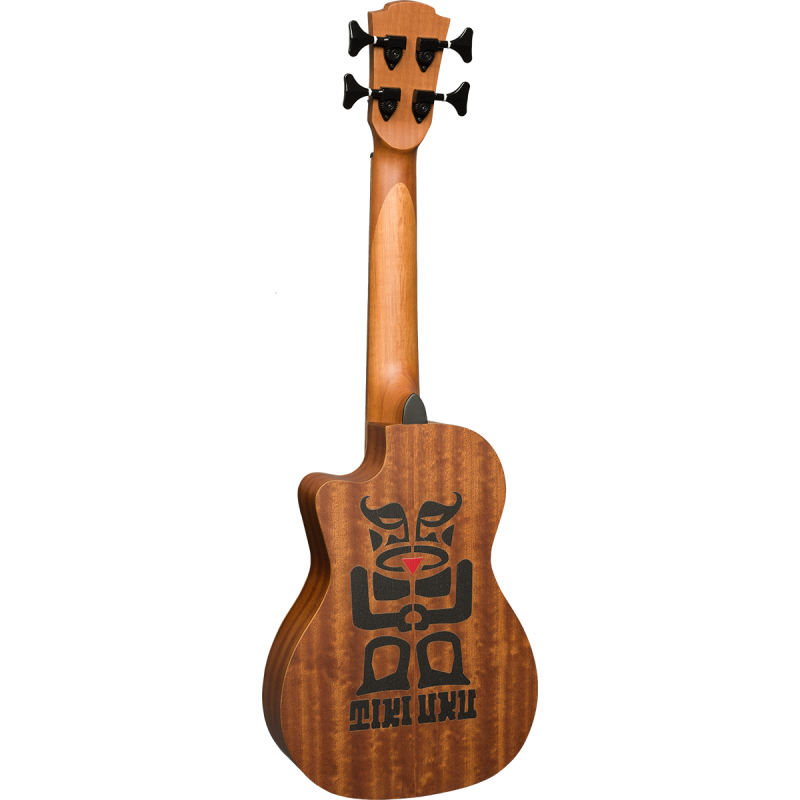 Bass Ukulele Fretless Cutaway Elektroakustisch