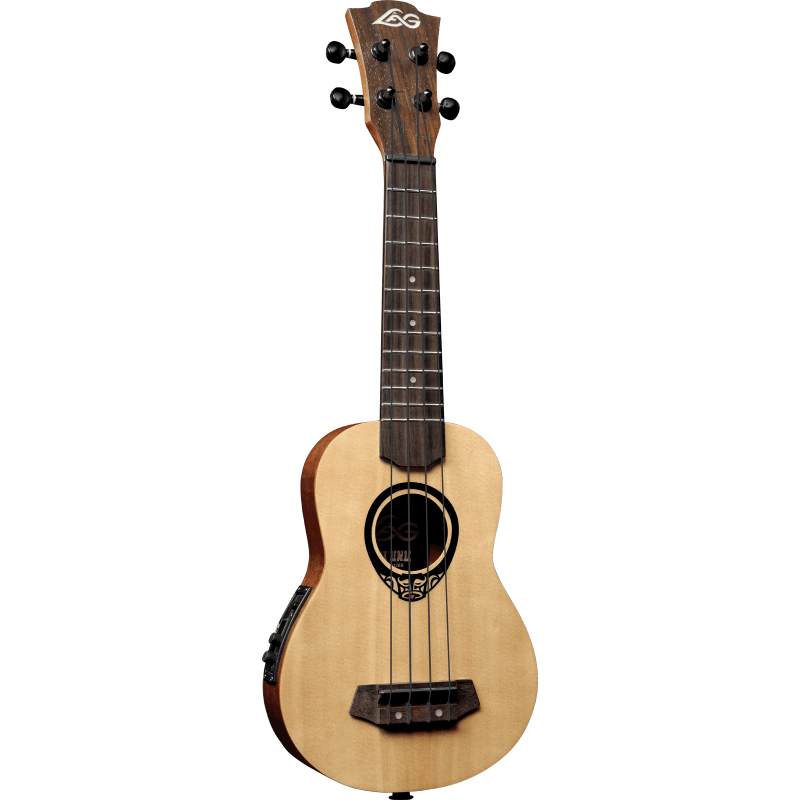 Baby Soprano Ukulele Slim Arched Back Acoustic Electric