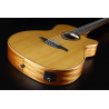 Folk Nylon Slim Cutaway Acoustic-Electric Natural