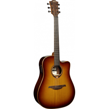 Dreadnought Cutaway Elektroakustisch Brown Shadow