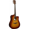 Dreadnought Cutaway Acoustic-Electric Brown Shadow