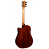 Dreadnought Cutaway Acoustic-Electric Brown Shadow