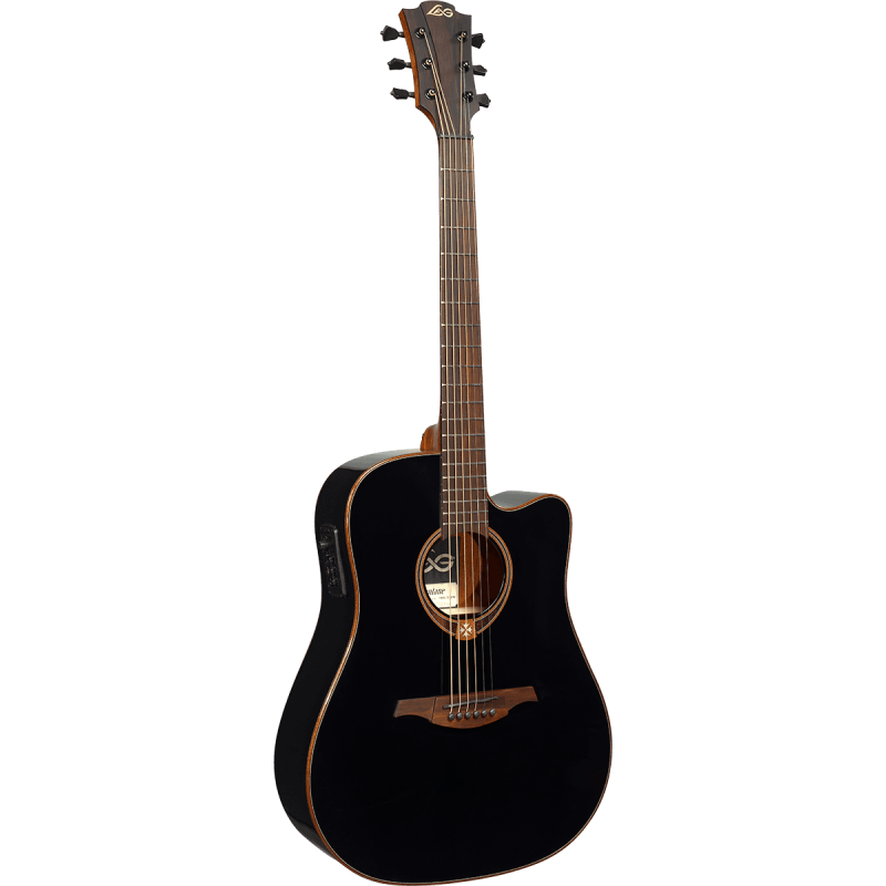 Dreadnought Cutaway Elektroakustisch Black