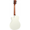 Auditorium slim Cutaway Acoustic-Electric Ivory