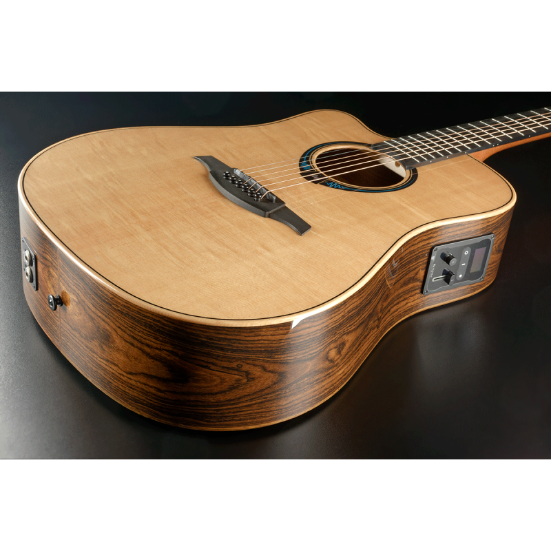 Dreadnought Pan Coupé Gaucher Smart Guitar