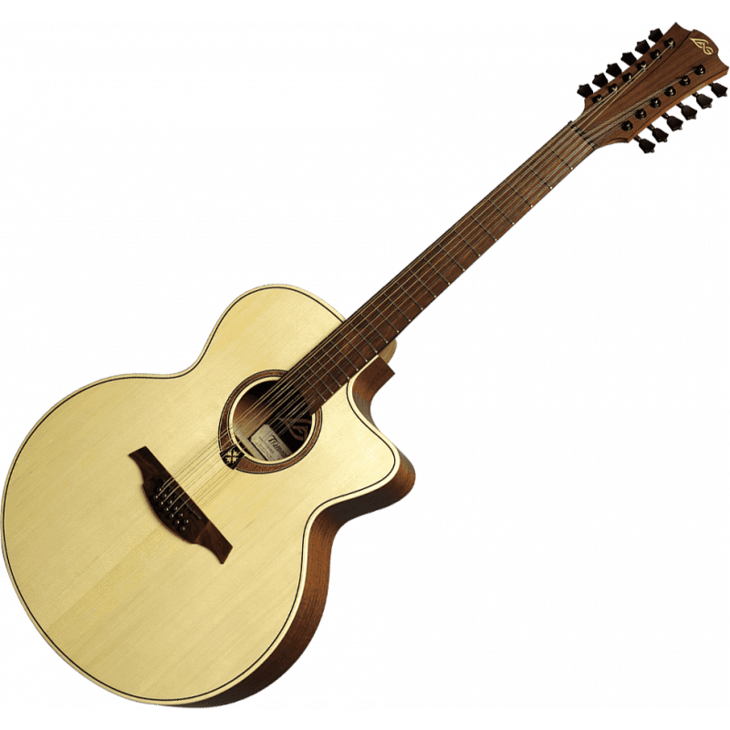 Jumbo 12 strings Acoustic-Electric Natural