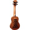 Ukulele Baby-Soprano Slim Arched Back Électro