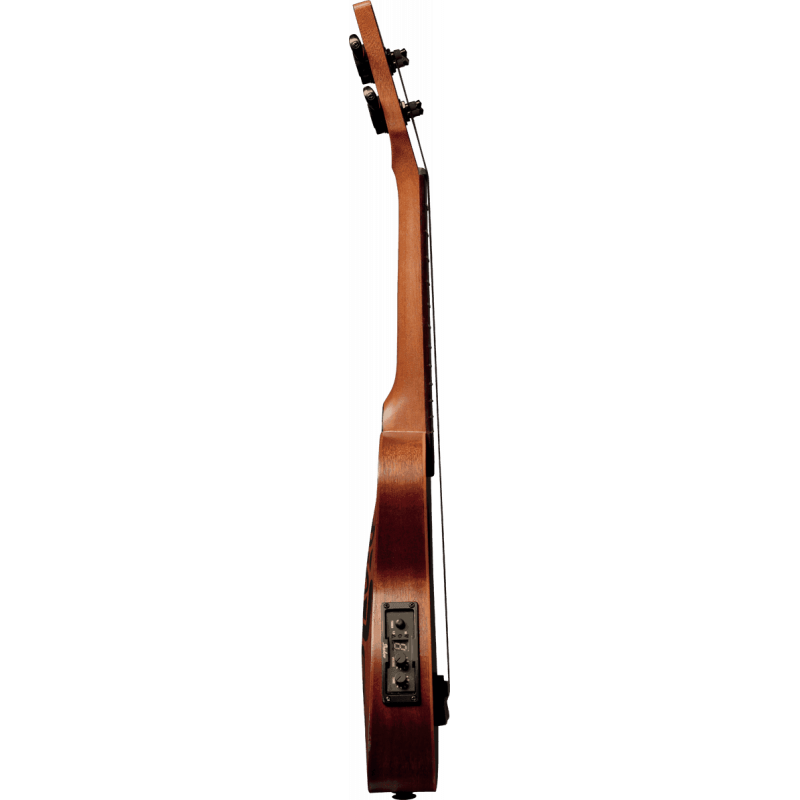 Ukulele Baby-Soprano Slim Arched Back Électro