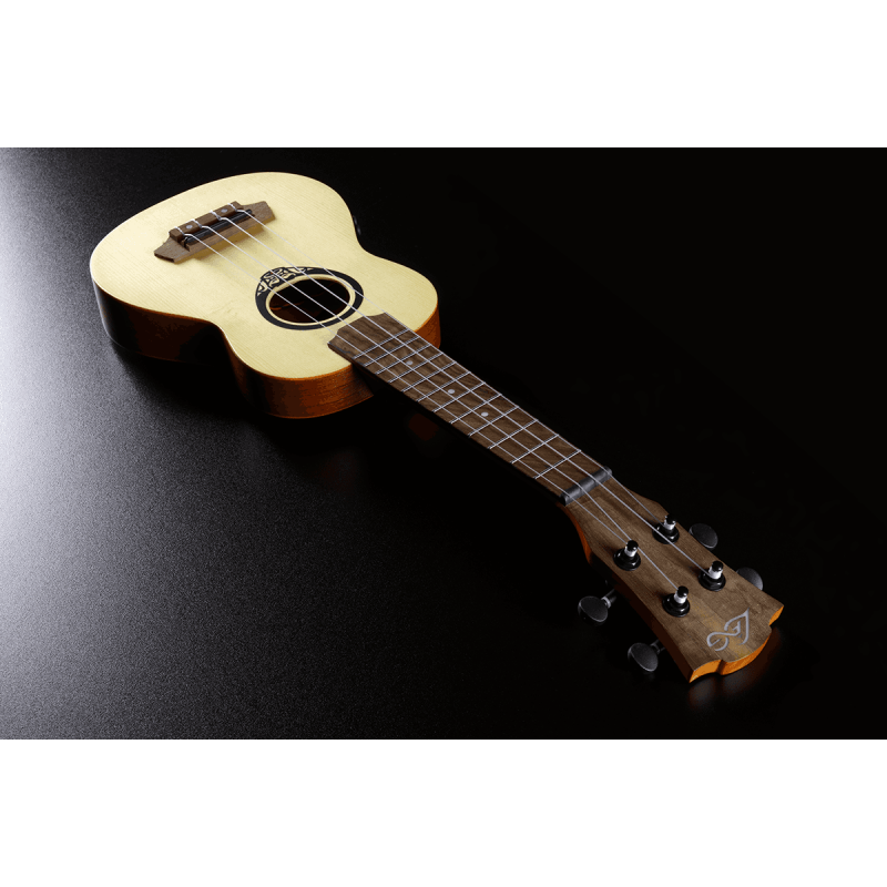 Ukulele Baby-Soprano Slim Arched Back Électro