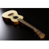 Concert Slim Ukulele Tiki Uku Arched Back Électric-Acoustic