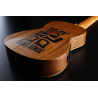 Concert Slim Ukulele Tiki Uku Arched Back Électric-Acoustic