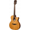 Folk Nylon Slim Cutaway Acoustic-Electric Natural