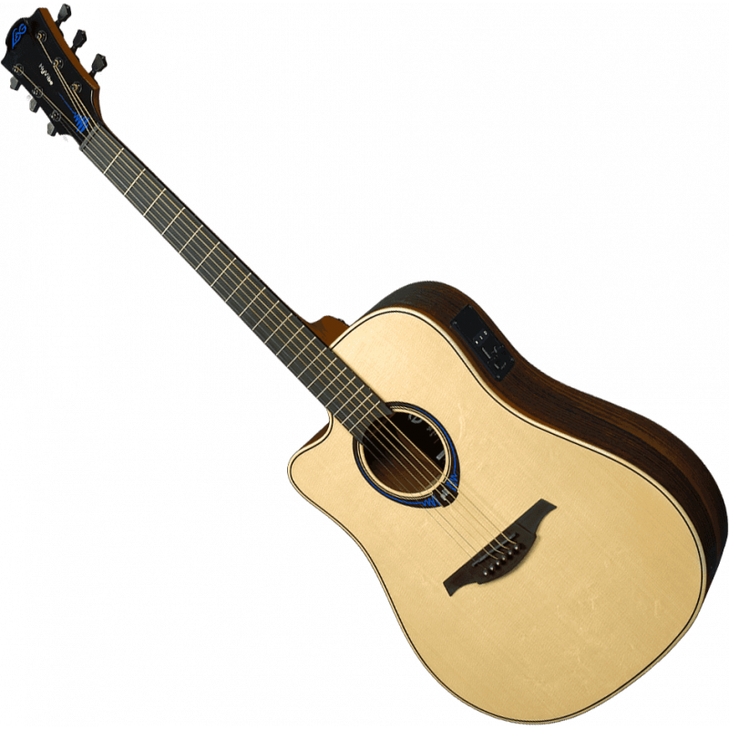 Dreadnought Pan Coupé Gaucher Smart Guitar