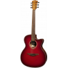 Auditorium Cutaway Acoustic-Electric Red Burst