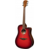 Dreadnought Cutaway Acoustic-Electric Red Burst