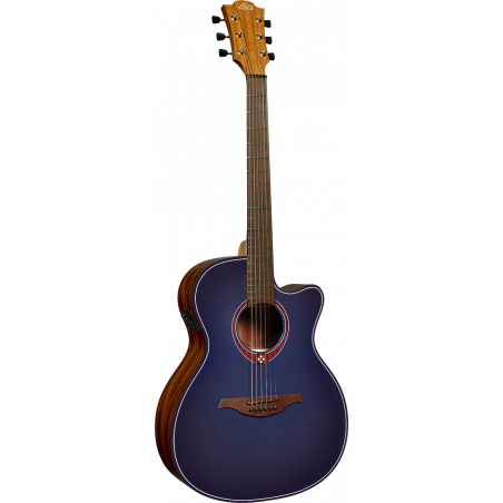 Auditorium Cutaway Acoustic-Electric Blue Burst