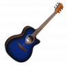 Auditorium Cutaway Acoustic-Electric Blue Burst