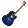 Dreadnought Cutaway Acoustic-Electric Blue Burst