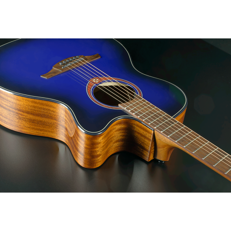 Dreadnought Cutaway Acoustic-Electric Blue Burst