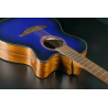 Dreadnought Cutaway Acoustic-Electric Blue Burst