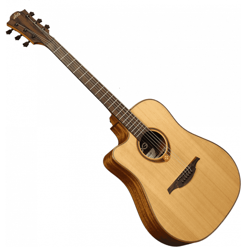 Dreadnought Left-Handed Cutaway Acoustic-Electric Natural