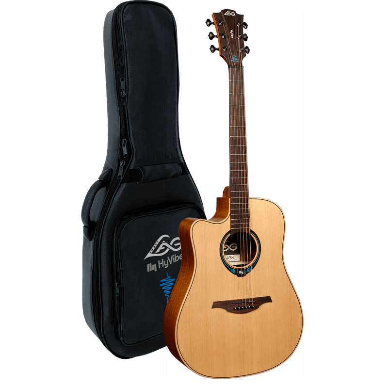 Dreadnought Left-Handed Cutaway Smart Guitar