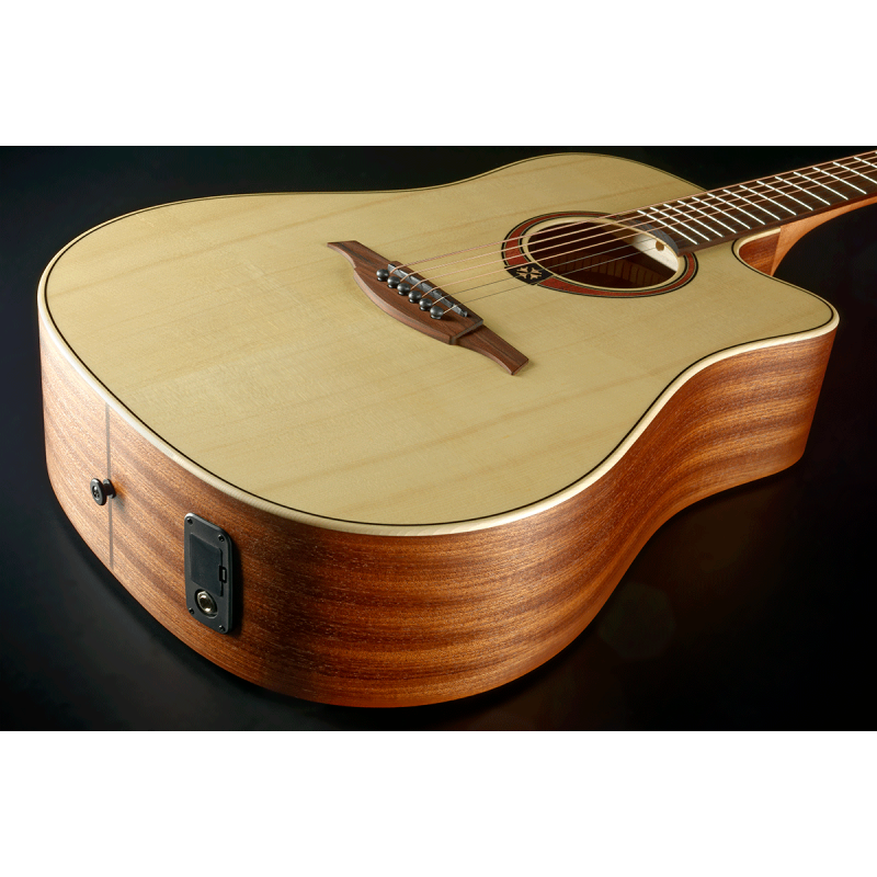 Dreadnought Pan Coupé Électro Natural 