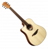 Dreadnought Left-Handed Cutaway Acoustic-Electric Natural