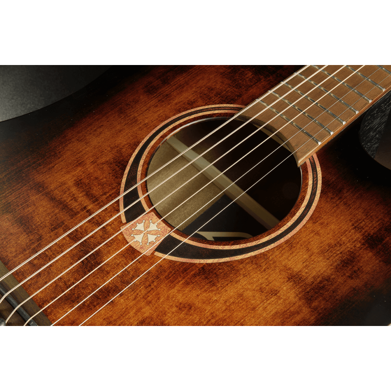 Auditorium Cutaway Acoustic-Electric Black & brown