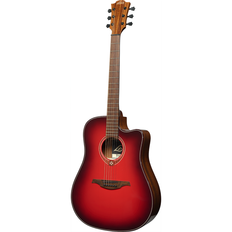 Dreadnought Cutaway Acoustic-Electric Red Burst