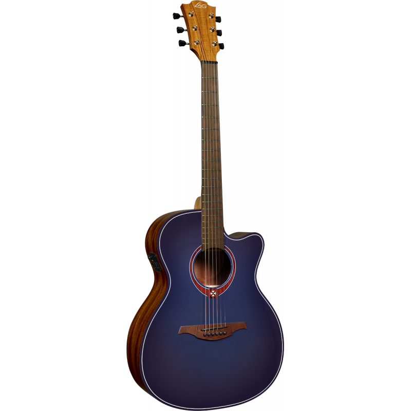 Auditorium Cutaway Acoustic-Electric Blue Burst