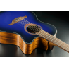 Auditorium Cutaway Acoustic-Electric Blue Burst