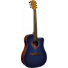 Dreadnought Cutaway Acoustic-Electric Blue Burst