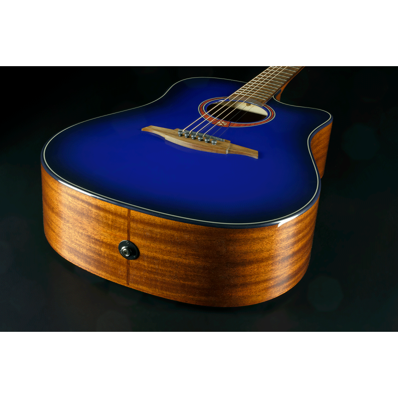 Dreadnought Pan Coupé Électro Blue Burst