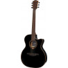 Auditorium Bevel Cutaway Acoustic Electric Black