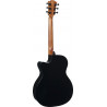 Auditorium Bevel Cutaway Acoustic Electric Black