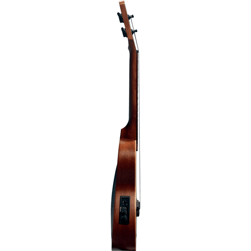 Concert Slim Ukulele Tiki Uku Arched Back Électric-Acoustic