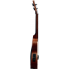 Concert Slim Ukulele Tiki Uku Arched Back Électric-Acoustic