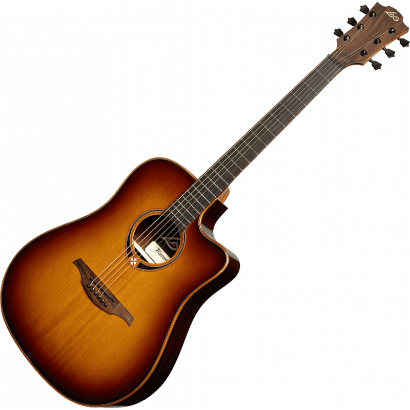 Dreadnought Cutaway Acoustic-Electric Brown Shadow