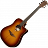 Dreadnought Cutaway Elektroakustisch Brown Shadow