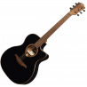 Auditorium Cutaway Acoustic-Electric Black