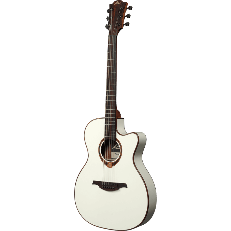 Auditorium slim Cutaway Acoustic-Electric Ivory